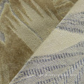 Tecido de veludo jacquard 100% poliéster